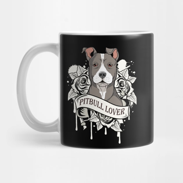 Awesome Pitbull Gift Print Pit Bull Lover Product by Linco